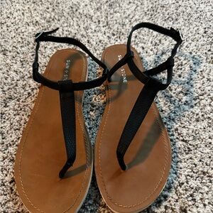Sun + Stone Women's Black Sandals